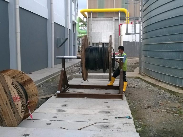 Bintulu AML Cabling work